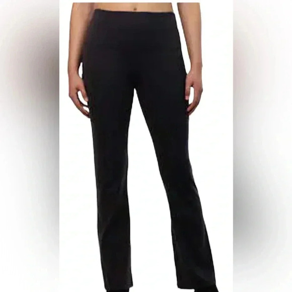 Tuff Athletics  black bootcut yoga pants Sz Medium - Picture 2 of 10